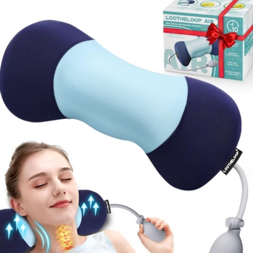 Adjustable Inflatable Neck Stretcher, NIB